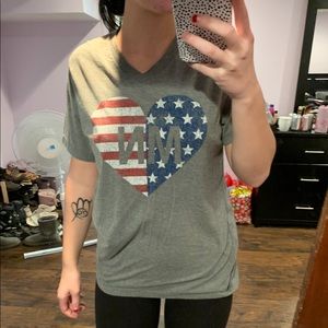 American flag MN shirt
